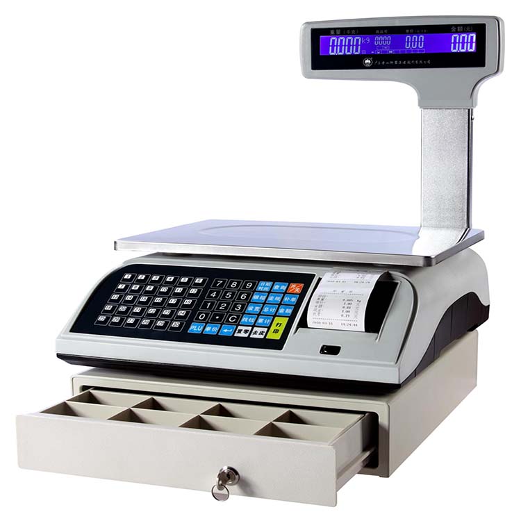 Commercial Digital Printing - 15kg/30kg Elektronische Commerciële Digitale Barcode Weegschaal