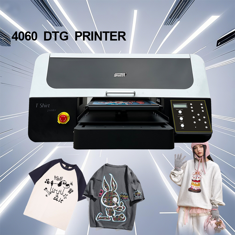 Commercial Digital Printing - T-shirt digitale printer 4060-model met XP600/I1600A1/I3200A1