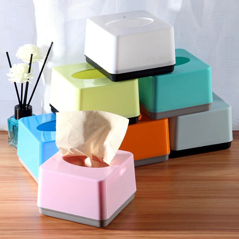 Commercial Printing Usa - Z. Commerciële vierkante plastic tissuebox voor