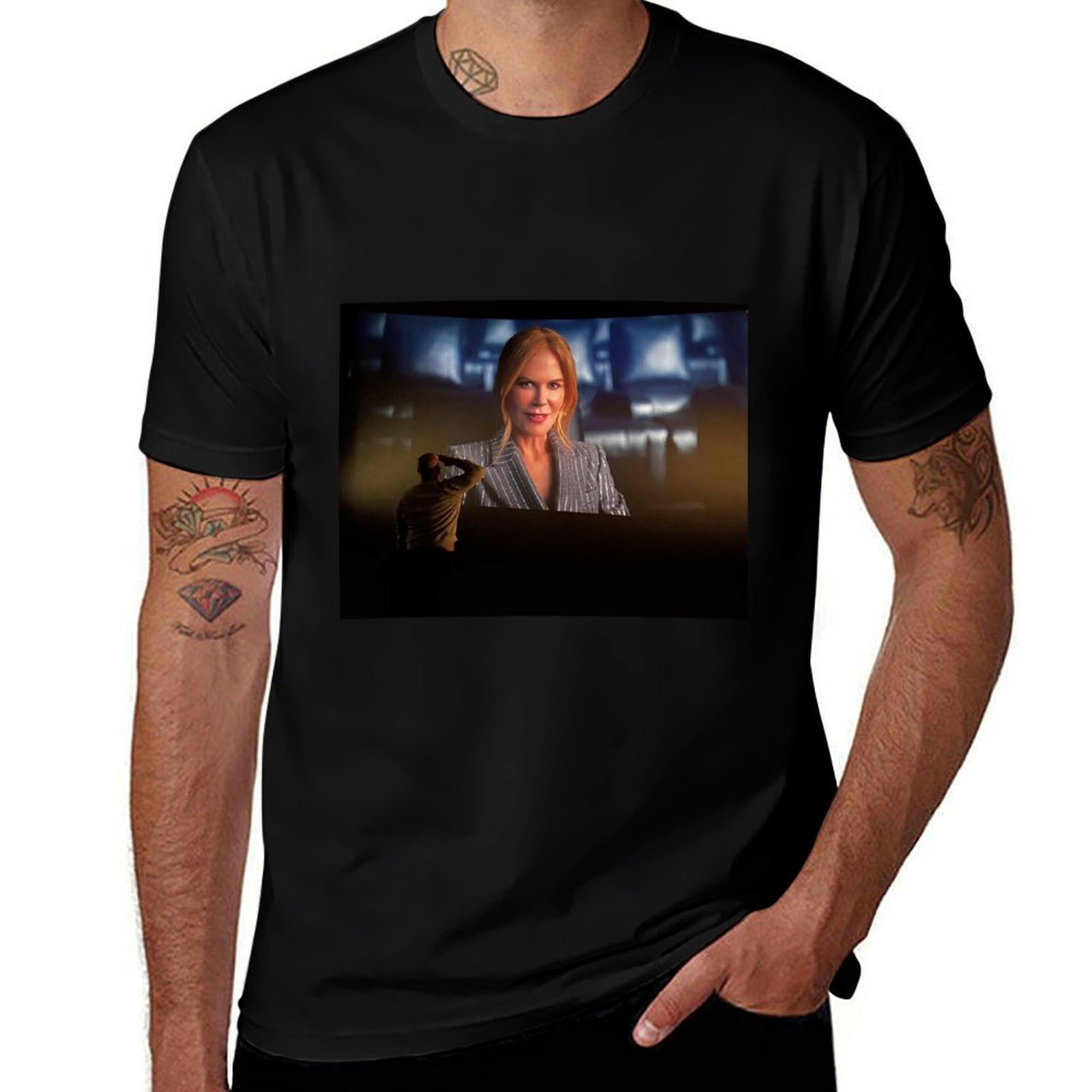 Commercial Printing Usa - man die Nicole Kidman begroet, AMC