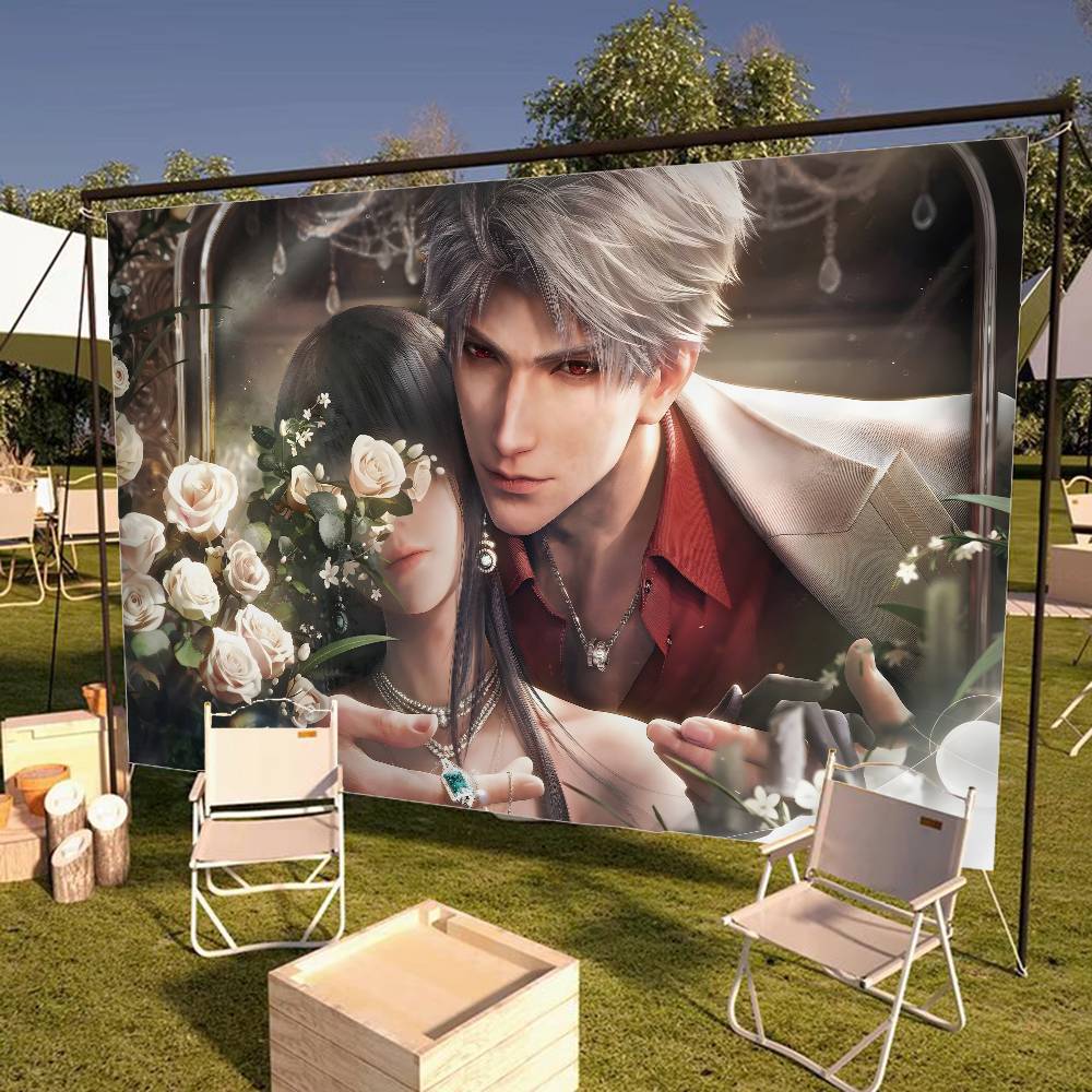 Commercial Banner Printing - Love And Deep Space game Geavanceerde
