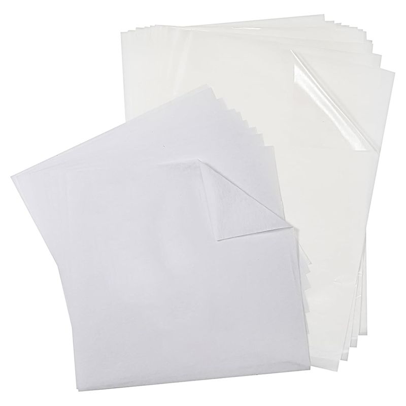 Embroidery Stabilizer Backing - [ABFI!】 20 stuks dubbelzijdige strijkplakfolies met
