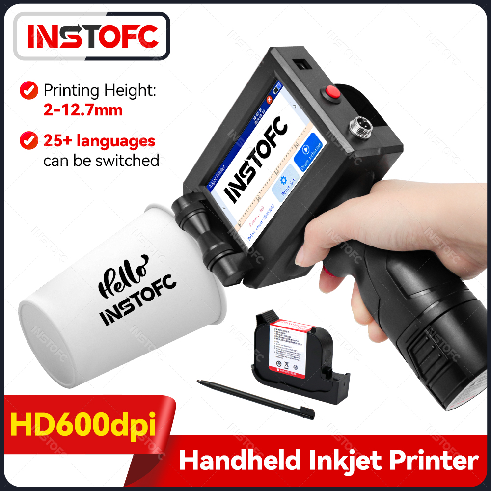 Commercial Printing Types - Handheld inkjetprinter Draagbare datum Batchnummer QR-code