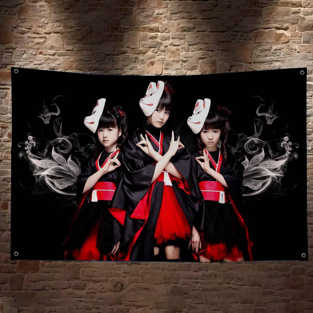 Commercial Banner Printing - Klassieke Kawaii Metal Band B-Babymetal geavanceerde
