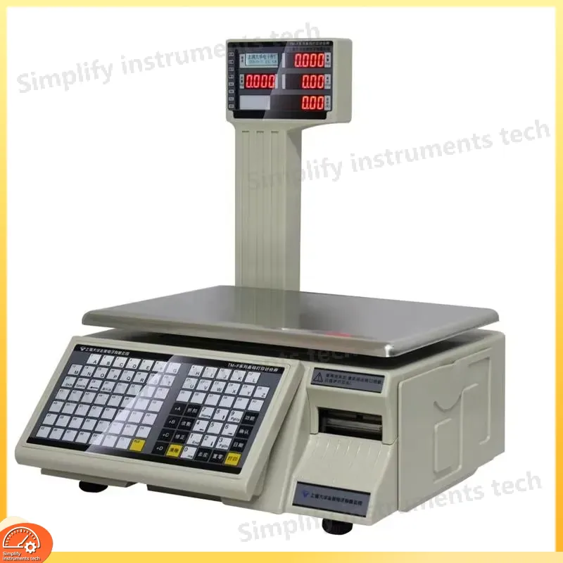 Commercial Digital Printing - Etiketprinterweegschaal Elektronische Digitale Commerciële Weegschaal met