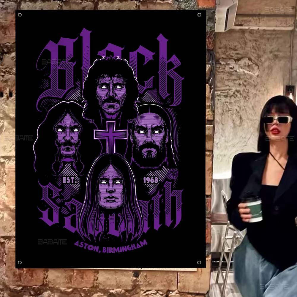 Black Sabbath Heavy Metal geav - Commercial Banner Printing recensie en prijs