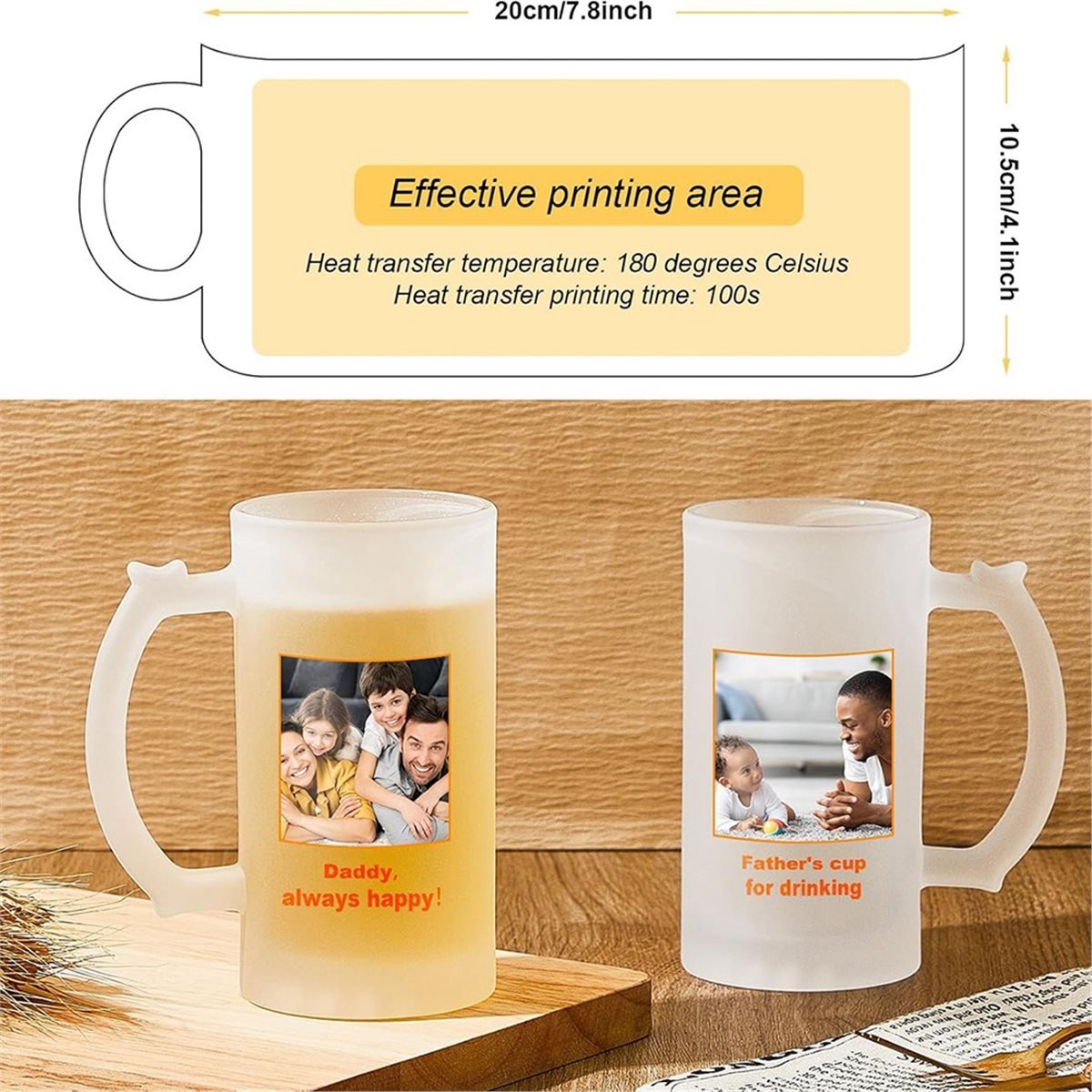 2 stuks sublimatie blanco bier - Sublimation Mug Blank recensie en prijs