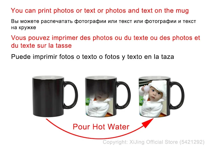 Diy Foto Zwarte Mok Magische K - Sublimation Mug Blank recensie en prijs