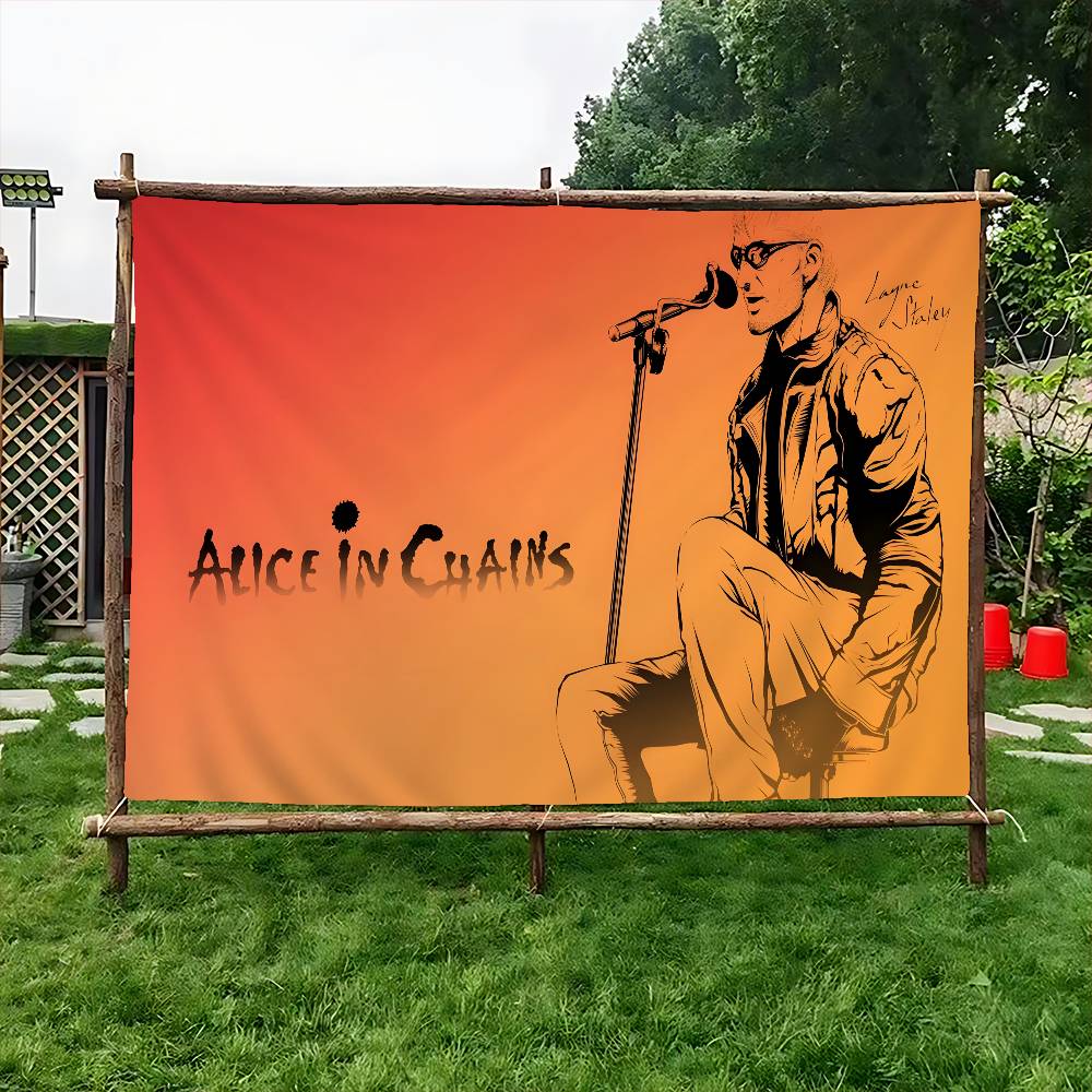 Retro muziek Alice In Chains G - Commercial Banner Printing recensie en prijs