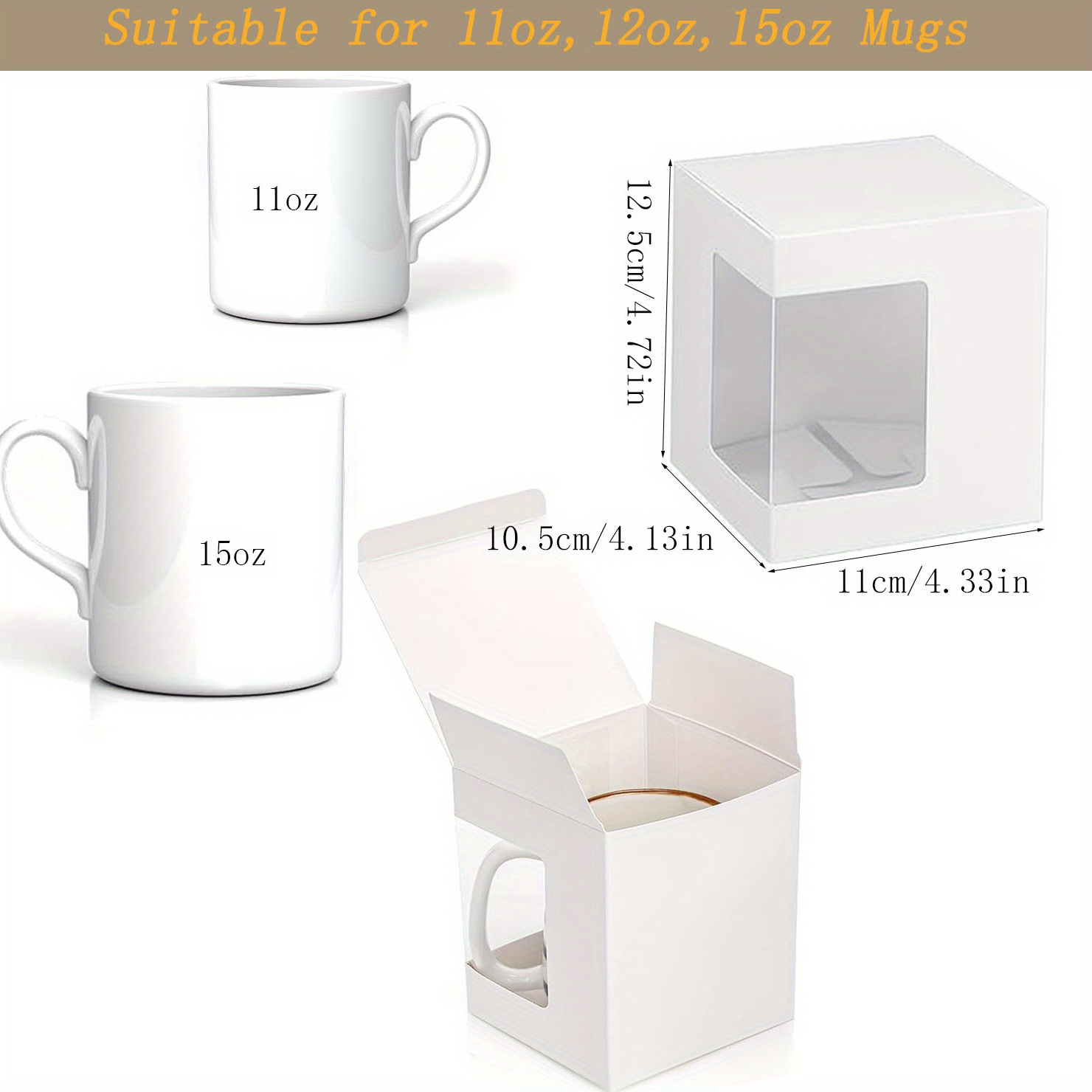 12-pack geschenkdozen voor sub - Sublimation Mug Blank recensie en prijs