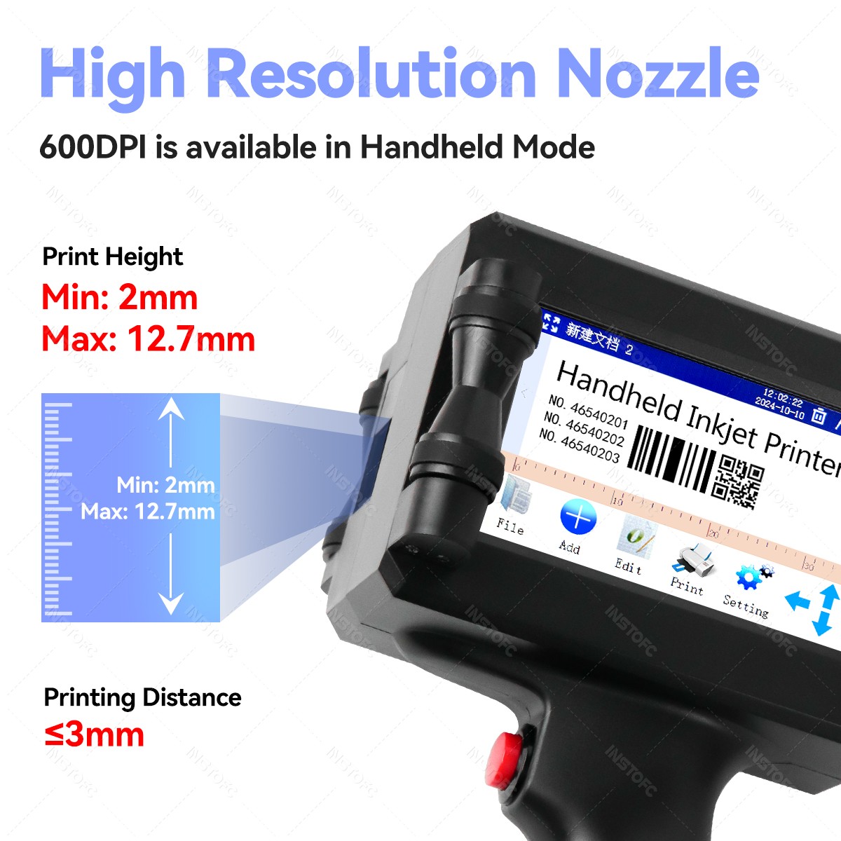 Handheld inkjetprinter Draagba - Commercial Printing Types recensie en prijs