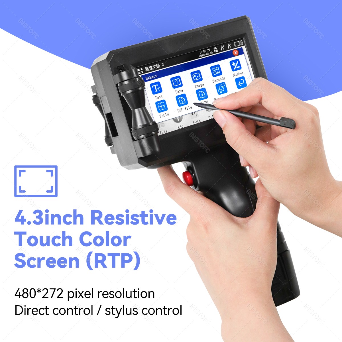 Handheld inkjetprinter Draagba - Commercial Printing Types recensie en prijs
