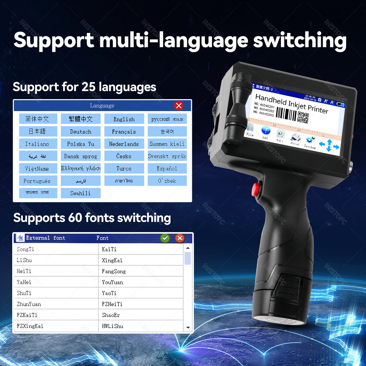 Handheld inkjetprinter Draagba - Commercial Printing Types recensie en prijs