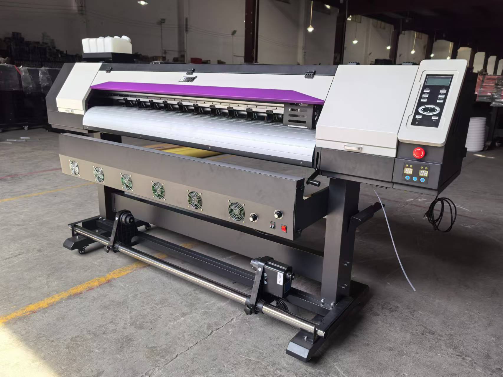 Eenvoudige bediening 1,6m groo - Commercial Banner Printing recensie en prijs