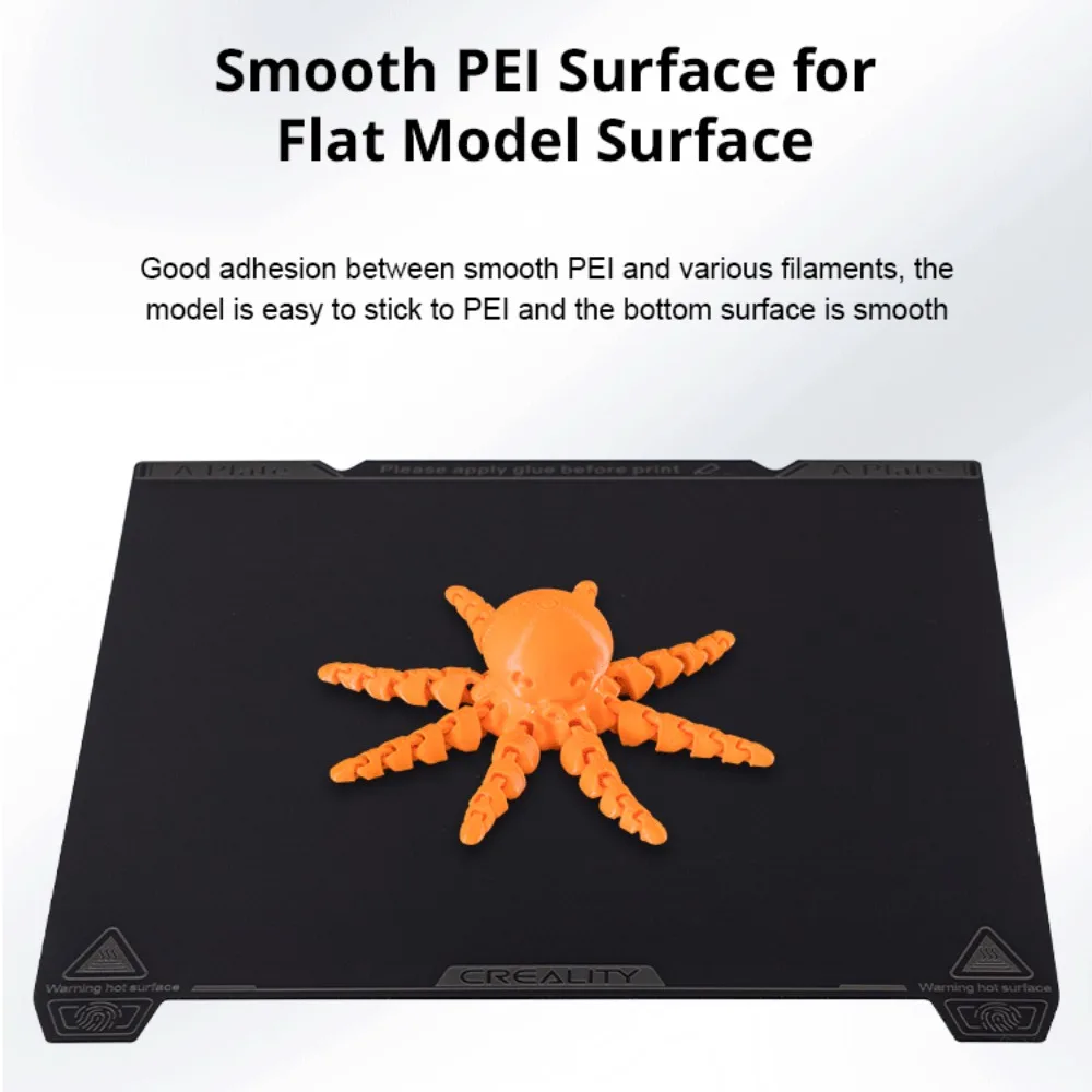 Creality Gladde PEI Bouwplaat  - Creality Printer Ender 3 V3 recensie en prijs