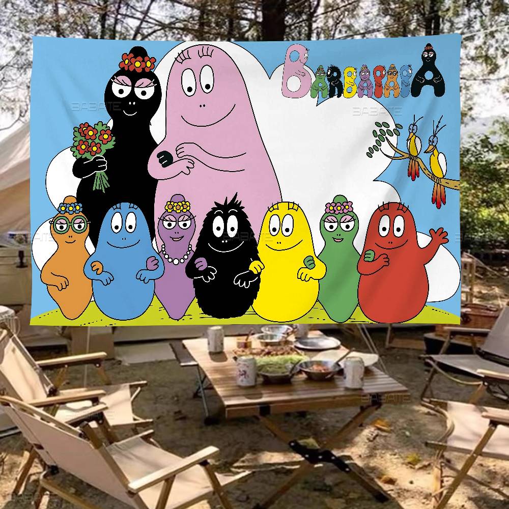 Leuke Cartoon Les Barbapapa Fa - Commercial Banner Printing recensie en prijs