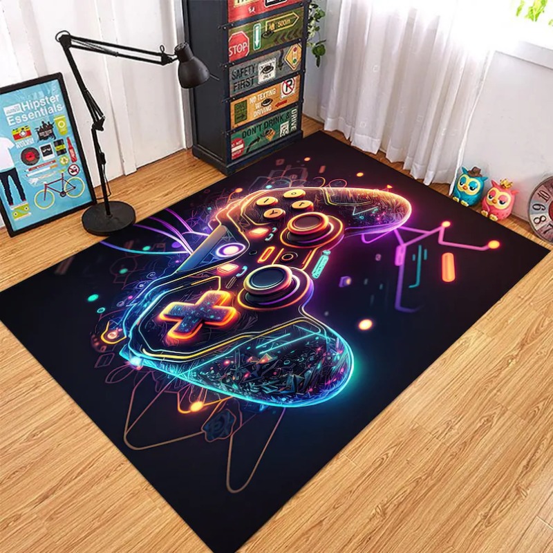 Neon Glow Gamecontroller Kleed - Commercial Printing Usa recensie en prijs
