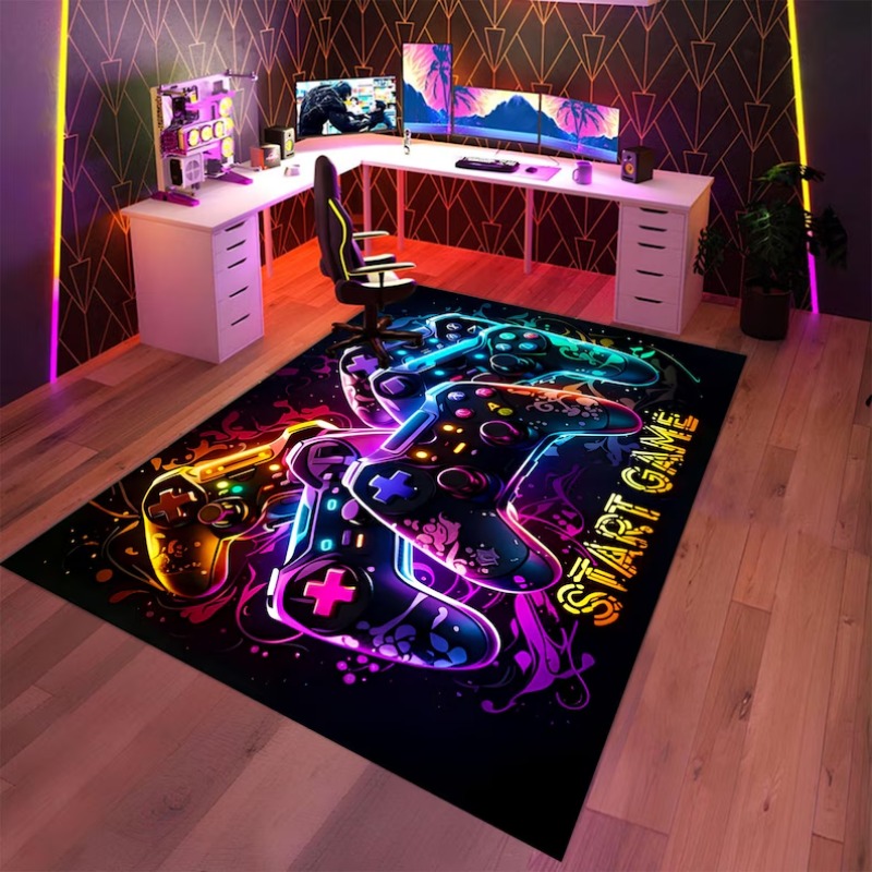 Neon Glow Gamecontroller Kleed - Commercial Printing Usa recensie en prijs