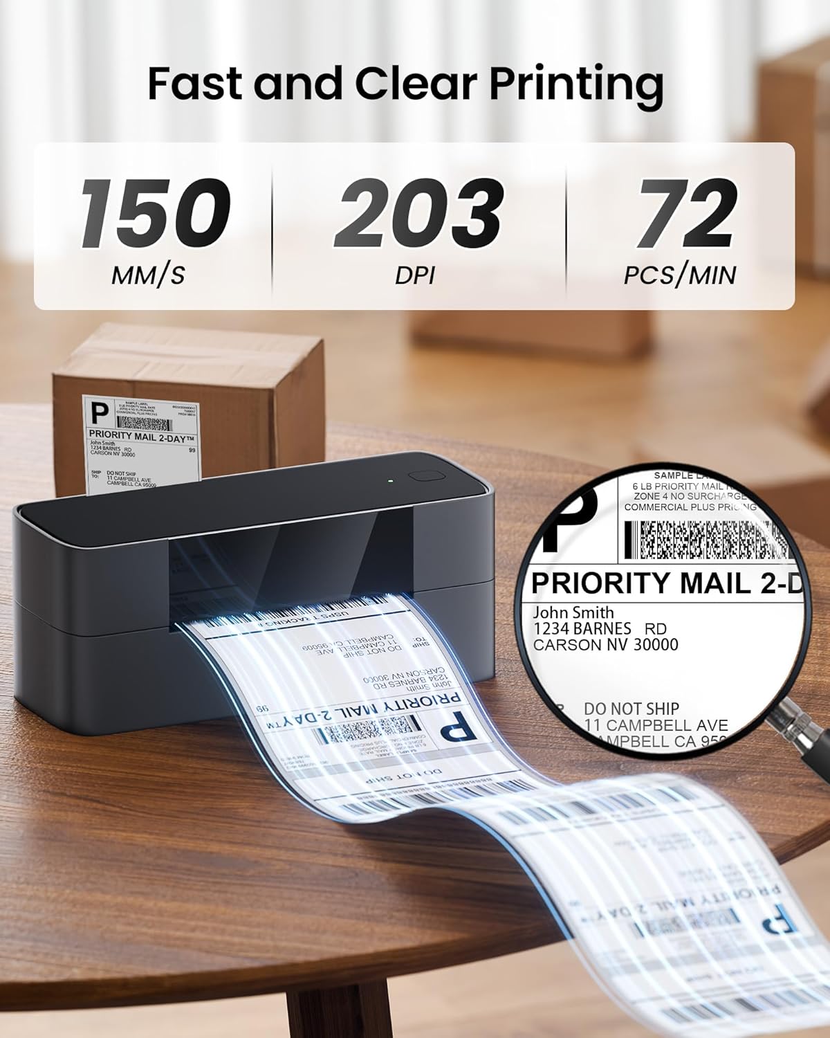 Markfield Verzendlabelprinter, - Commercial Printing Types recensie en prijs